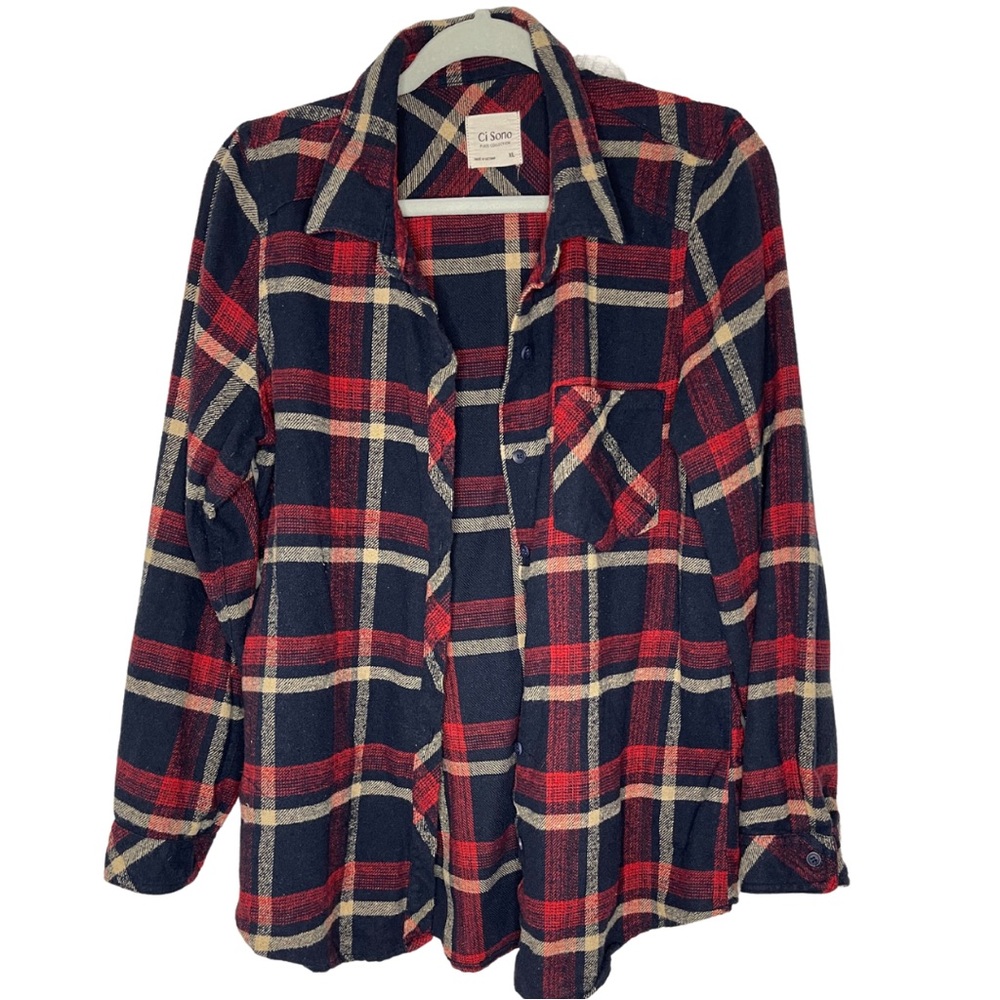 Plaid Flannel Shirt
